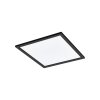 Eglo SALOBRENA Lámpara de Techo LED Negro, 1 luz, Cambia de color