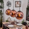 Gastor Lámparas suspendidas, Luminarias esféricas, Lámparas colgantes Color cobre, 3 luces