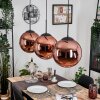 Gastor Lámparas suspendidas, Luminarias esféricas, Lámparas colgantes Color cobre, 3 luces