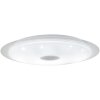 EGLO MORATICA-A Lámpara de Techo LED Transparente, claro, Blanca, 1 luz
