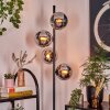 Gastor Lámpara de pie Cromo, Ahumado, 4 luces