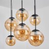 Gastor Lámparas suspendidas, Luminarias esféricas, Lámparas colgantes Colores ámbar, 6 luces