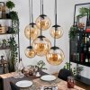 Gastor Lámparas suspendidas, Luminarias esféricas, Lámparas colgantes Colores ámbar, 6 luces