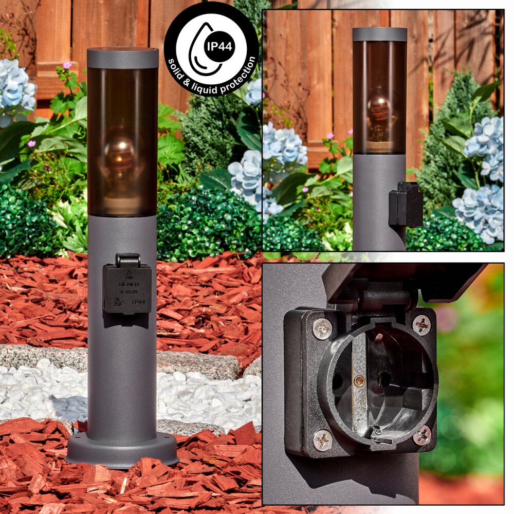 Sessa Enchufes de exterior, Balizas de exterior, Iluminación de caminos Antracita, 1 luz main product photo