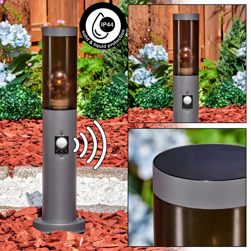 Sessa Balizas de exterior, Iluminación de caminos Antracita, 1 luz, Sensor de movimiento main product photo