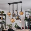 Gastor Lámparas suspendidas, Luminarias esféricas, Lámparas colgantes Colores ámbar, Transparente, Ahumado, 8 luces