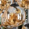 Gastor Lámparas suspendidas, Luminarias esféricas, Lámparas colgantes Colores ámbar, 8 luces