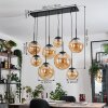 Gastor Lámparas suspendidas, Luminarias esféricas, Lámparas colgantes Colores ámbar, 8 luces