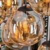 Gastor Lámparas suspendidas, Luminarias esféricas, Lámparas colgantes Colores ámbar, 8 luces