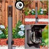 Sessa Lámparas con enchufe, Iluminación de caminos Antracita, 1 luz