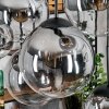 Gastor Lámparas suspendidas, Luminarias esféricas, Lámparas colgantes Transparente, Ahumado, 8 luces