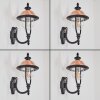 Gascon Aplique de exterior, Apliques Cobre, Negro, 1 luz