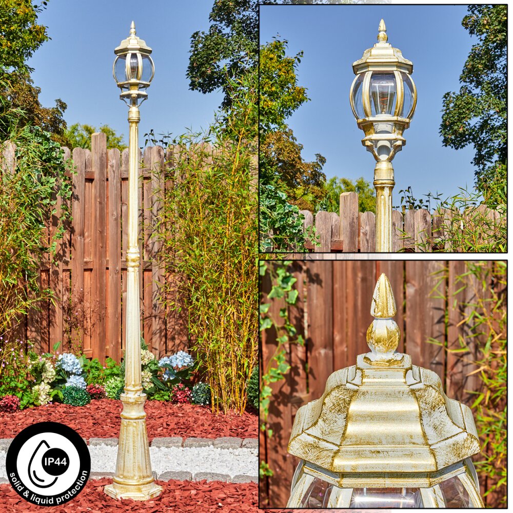 Lentua Candelabro, Iluminación de caminos dorado, Blanca, 1 luz main product photo