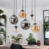 Gastor Lámparas suspendidas, Luminarias esféricas, Lámparas colgantes Colores ámbar, Transparente, Ahumado, 6 luces