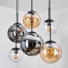 Gastor Lámparas suspendidas, Luminarias esféricas, Lámparas colgantes Colores ámbar, Transparente, Ahumado, 6 luces
