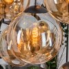 Gastor Lámparas suspendidas, Luminarias esféricas, Lámparas colgantes Colores ámbar, 8 luces