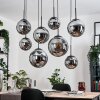 Gastor Lámparas suspendidas, Luminarias esféricas, Lámparas colgantes Ahumado, 8 luces