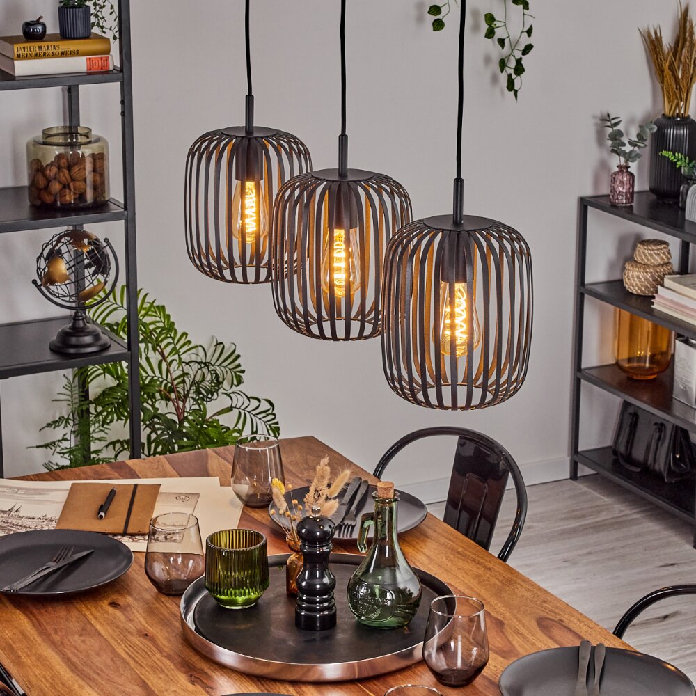 Bystrup Lámparas suspendidas, Lámparas colgantes Negro, 3 luces main product photo