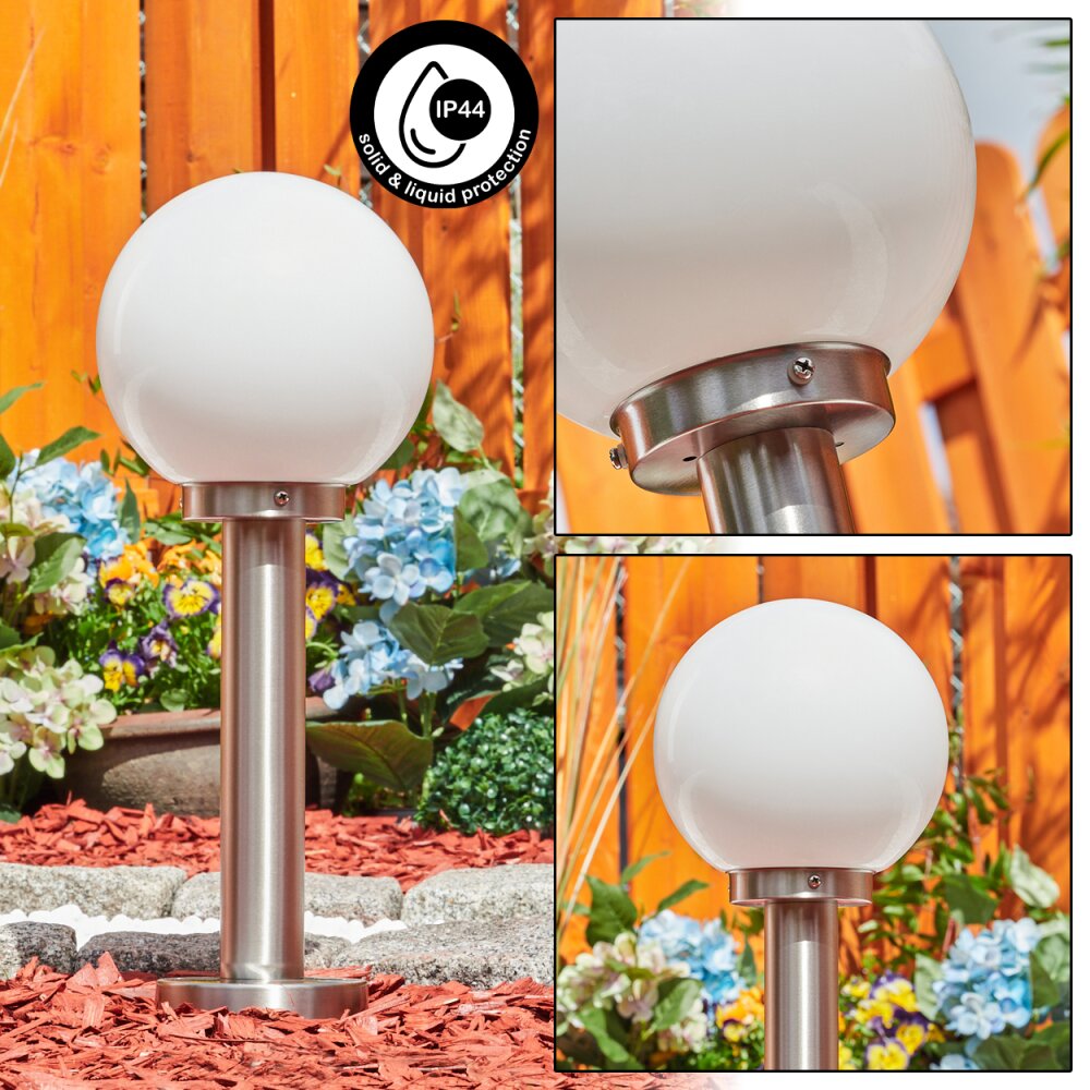 Enara Poste de Jardín Níquel-mate, 1 luz main product photo