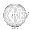 Pantalla de cristal  Chehalis Vidrio de recambio 10 cm Transparente