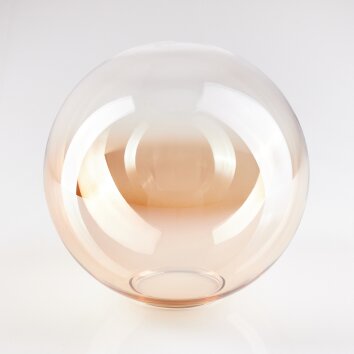 Pantalla de cristal  Gastor Vidrio de recambio 15 cm Colores ámbar, Transparente