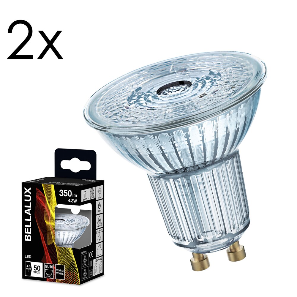 Lámparas Ledvance GU10 LED 4.3 Watt blanco cálido 350 Lumen main product photo