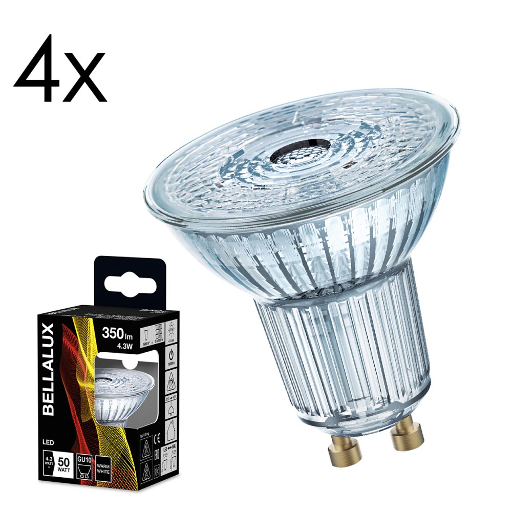 Lámparas Ledvance GU10 LED 4.3 Watt blanco cálido 350 Lumen main product photo