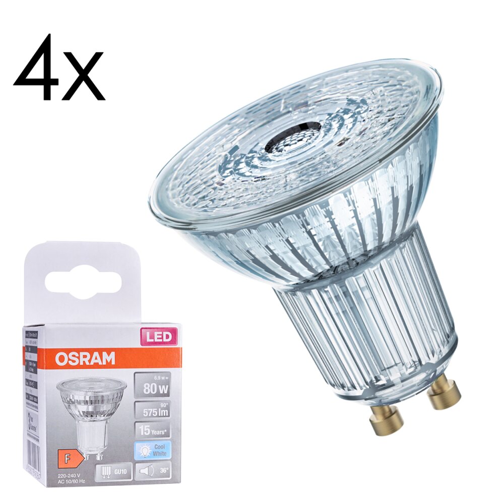 Lámparas Ledvance GU10 LED 6.5 Watt blanco neutro 580 Lumen main product photo
