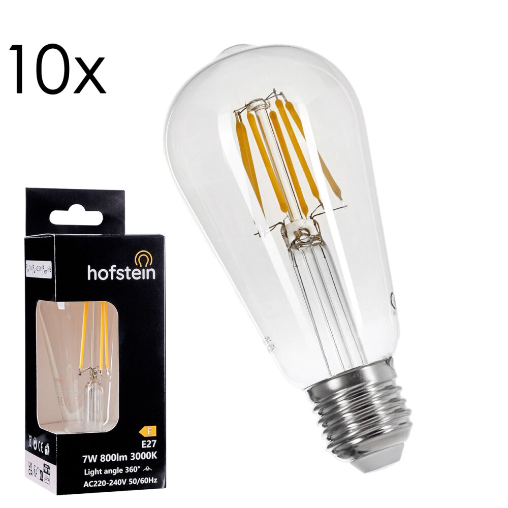 E27 LED 6 Watt blanco cálido 800 Lumen main product photo
