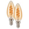 E14 LED 4 Watt blanco cálido regulable 220 Lumen