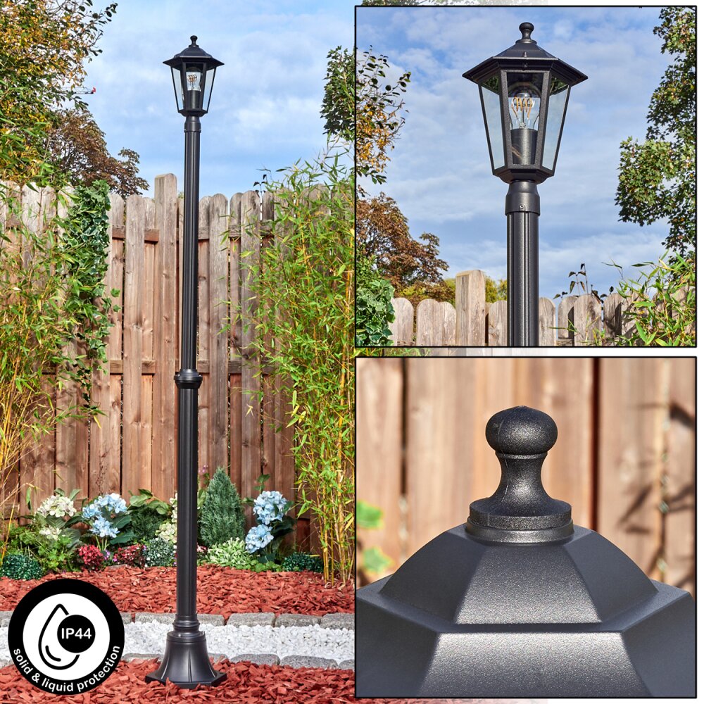 Loria Candelabro, Iluminación de caminos Negro, 1 luz main product photo