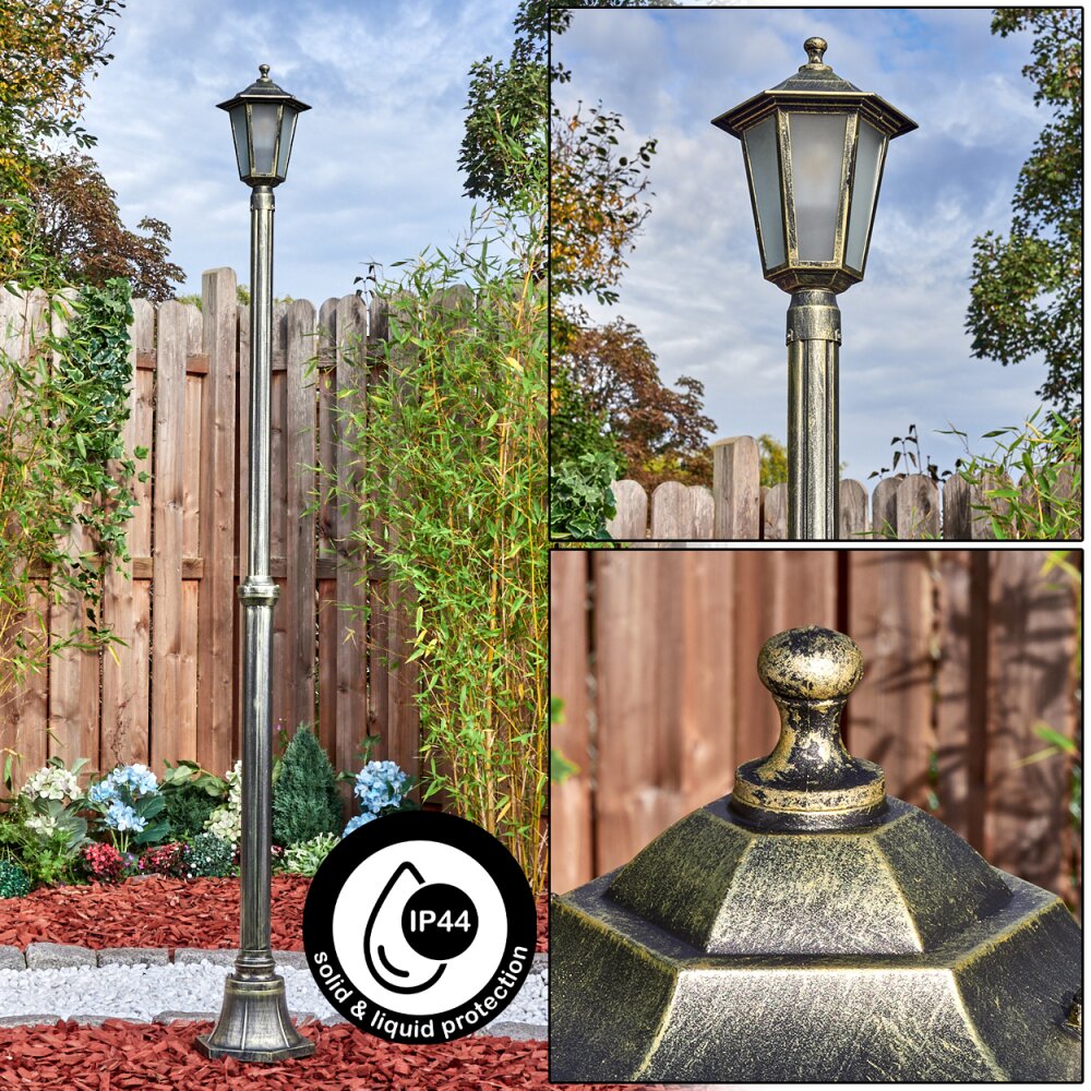 Loria Candelabro, Iluminación de caminos Marrón, dorado, 1 luz main product photo