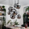 Gastor Lámparas suspendidas, Luminarias esféricas, Lámparas colgantes Ahumado, 8 luces