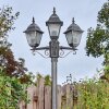 Naofe Candelabro, Iluminación de caminos Negro, Plata, 3 luces