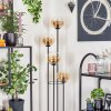 Gastor Lámpara de pie 30 cm Madera clara, Negro, 4 luces