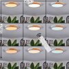 Cadaixo Plafones, Panel LED Blanca, 1 luz