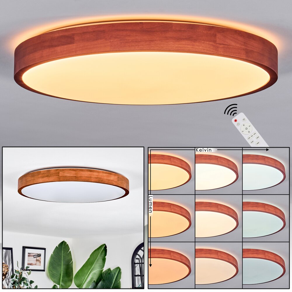 Sofo Plafones, Panel LED Blanca, 1 luz, Mando a distancia main product photo