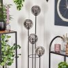 Gastor Lámpara de pie 30 cm Madera clara, Negro, 4 luces