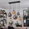 Gastor Lámparas suspendidas, Luminarias esféricas, Lámparas colgantes Colores ámbar, Ahumado, 6 luces