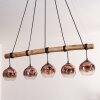 Ripoll Lámparas suspendidas, Luminarias esféricas, Lámparas colgantes Crudo, Negro, 5 luces