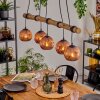 Ripoll Lámparas suspendidas, Luminarias esféricas, Lámparas colgantes Crudo, Negro, 5 luces