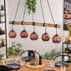 Ripoll Lámparas suspendidas, Luminarias esféricas, Lámparas colgantes Crudo, Negro, 5 luces