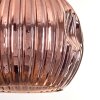 Ripoll Lámparas suspendidas, Luminarias esféricas, Lámparas colgantes Crudo, Negro, 5 luces
