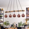 Ripoll Lámparas suspendidas, Luminarias esféricas, Lámparas colgantes Crudo, Negro, 5 luces