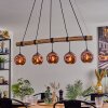 Ripoll Lámparas suspendidas, Luminarias esféricas, Lámparas colgantes Crudo, Negro, 5 luces