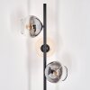 Koyoto Lámpara de pie Colores ámbar, Transparente, Ahumado, 3 luces