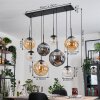 Gastor Lámparas suspendidas, Luminarias esféricas, Lámparas colgantes Colores ámbar, Transparente, Ahumado, 8 luces