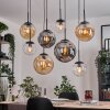Gastor Lámparas suspendidas, Luminarias esféricas, Lámparas colgantes Colores ámbar, Transparente, Ahumado, 8 luces