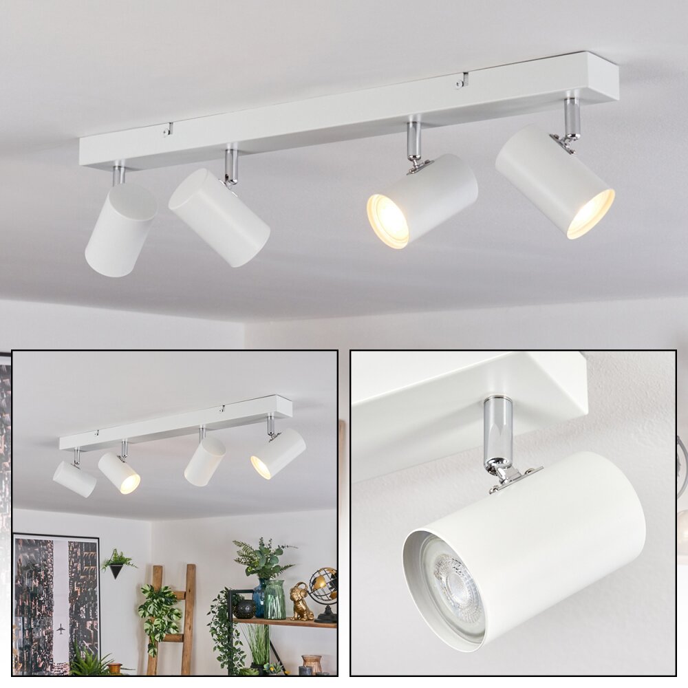 Gesteira Plafones, Spot techo Cromo, Blanca, 4 luces main product photo