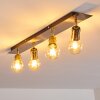 Lagunita Lámpara de Techo Latón antiguo, 4 luces